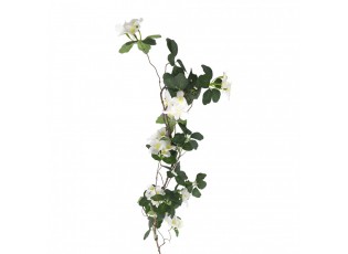 Artificial Flower White Plastic - 