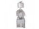 Christmas Decoration With LED Lighting Gift 25x25x97 Cm / 3xAA Silver Colored Metal - LED 25*25*97 cm / 3*AA Clayre & Eef