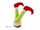 Decoration Elf Legs Red Plastic Christmas Decoration - 35 cm/ 3*AA Clayre & Eef