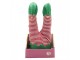 Christmas Decoration Elf Legs Red Plastic - 15*13*37 cm / 3*AA Clayre & Eef