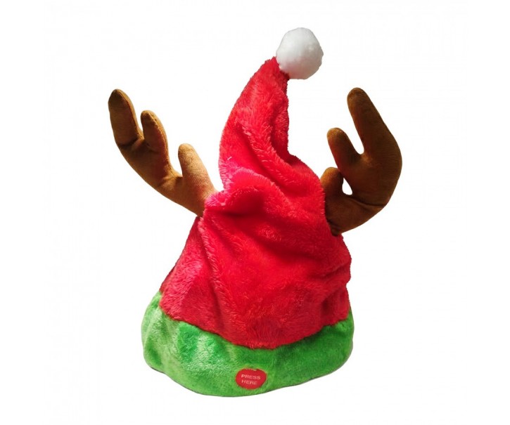 Decorative Figurine Santa Claus Red Plastic Christmas Decoration - Clayre & Eef