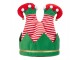Christmas Decoration Elf Legs Red Plastic - 25*15*38 cm / 3*AA Clayre & Eef