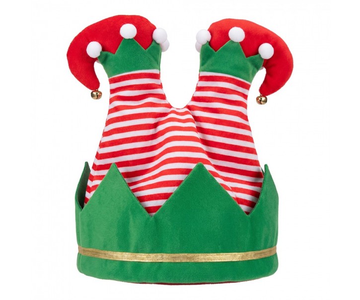 Christmas Decoration Elf Legs Red Plastic - 25*15*38 cm / 3*AA Clayre & Eef