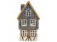 Tealight Holder House Blue Ceramic Tea-Light Holder - 9*9*17 cm Clayre & Eef