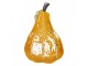 Decorative Bowl Orange Ceramic Decorative Bowl - 3.0 cm Clayre & Eef