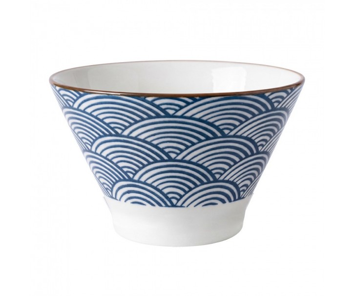 Bowl 350 ML Blue Ceramic - ? 13*8 cm / 350 ml Clayre & Eef