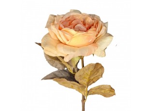 Artificial Flower Orange Plastic - 