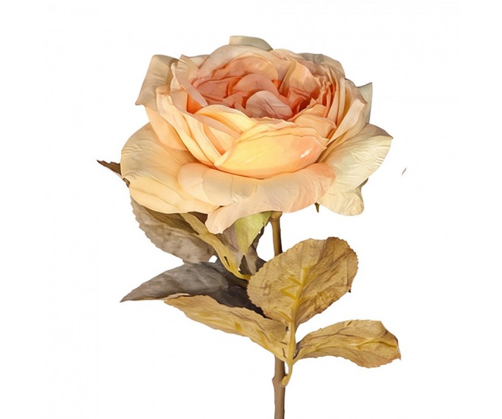 Artificial Flower Orange Plastic - Clayre & Eef