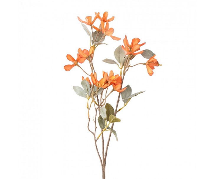 Artificial Flower Orange Plastic - Clayre & Eef