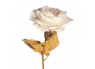 Artificial Flower White Plastic - 