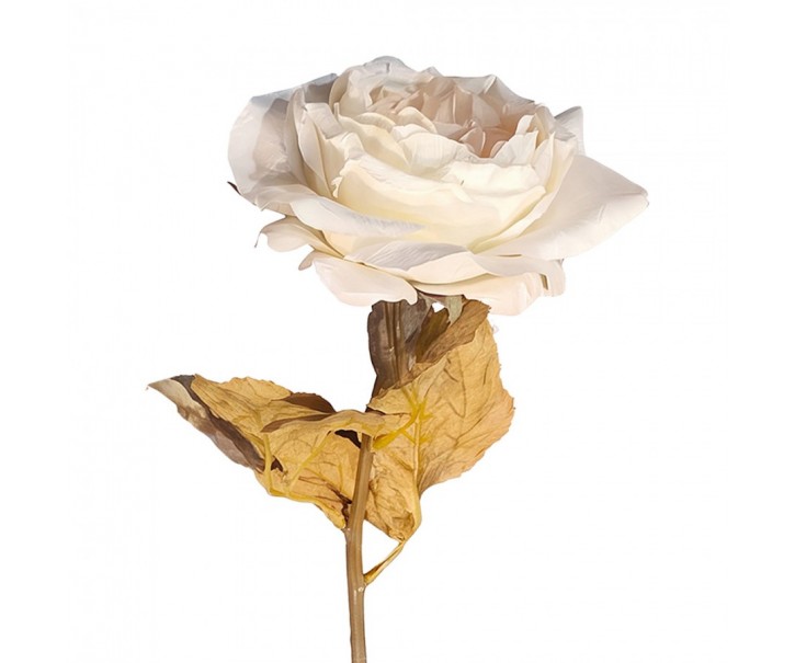 Artificial Flower White Plastic - Clayre & Eef