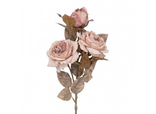 Artificial Flower Pink Plastic Decorative Branch - 