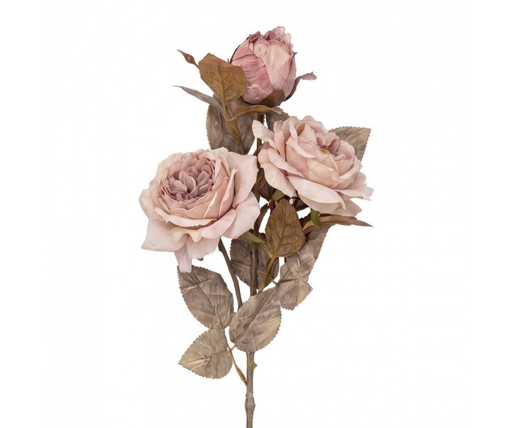 Artificial Flower Pink Plastic Decorative Branch - Clayre & Eef