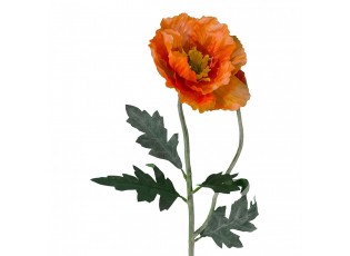 Artificial Flower Orange Plastic - 