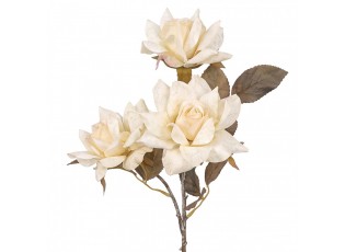 Artificial Flower White Plastic - 