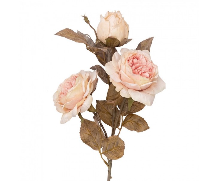 Artificial Flower White Plastic Decorative Branch - Clayre & Eef