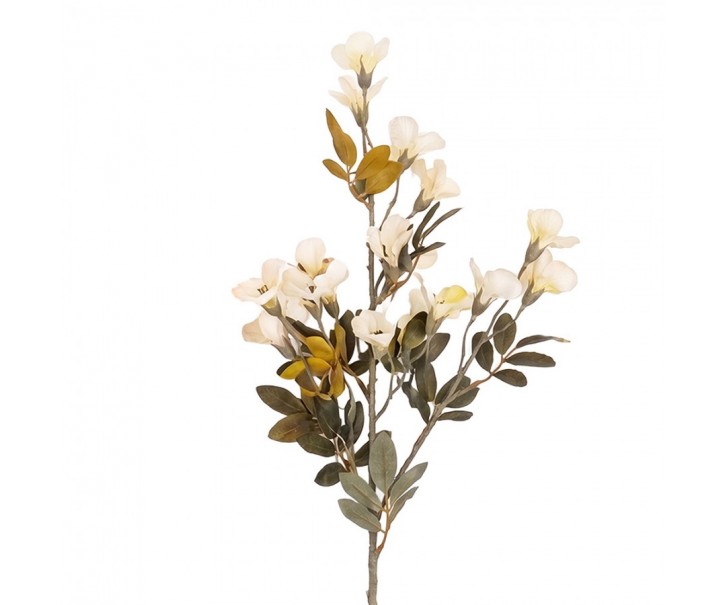 Artificial Flower White Plastic - Clayre & Eef