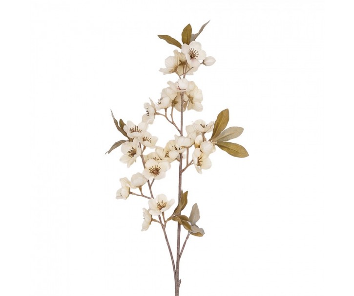 Artificial Flower White Plastic - Clayre & Eef