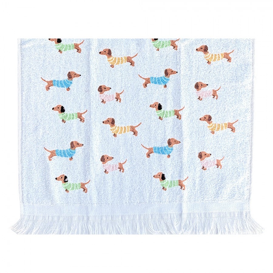 Kuchyňský froté ručník s motivem jezevčíka Dachshund - 40*66 cm