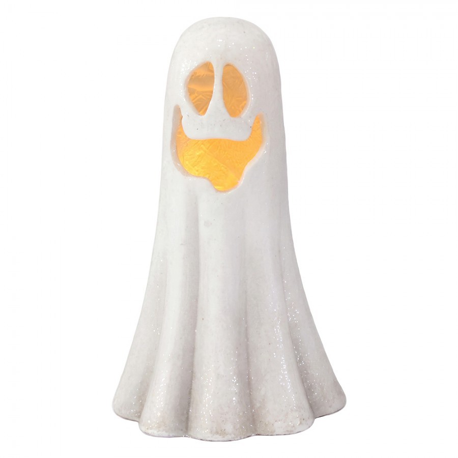 Halloween dekorace Duch s LED osvětlením - 23*17*39 cm