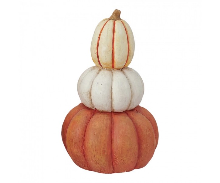 Halloween dekorace dýně Pumpkin - Ø 31*50 cm Clayre & Eef