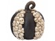 Dekorace dýně s lebkami Pumpkin Halloween - 36*35*37 cm Clayre & Eef
