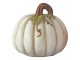 Béžová antik dekorace dýně Pumpkin - Ø 22*22 cm Clayre & Eef