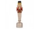 Christmas Decoration Figurine 10x10x37 Cm Red Glass - 10*10*37 cm Clayre & Eef