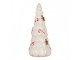 Christmas Decoration Figurine Christmas Tree ? 10x24 Cm White Glass - ? 10*24 cm Clayre & Eef