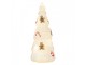 Christmas Decoration Figurine Christmas Tree ? 10x24 Cm White Glass - ? 10*24 cm Clayre & Eef
