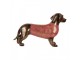 Decorative Figurine Dog 60x17x35 Cm Brown Plastic - 60*17*35 cm Clayre & Eef
