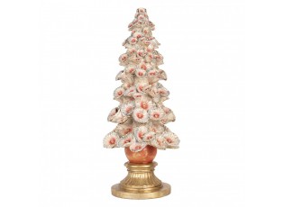 Christmas Decoration Figurine Christmas Tree ? 29x69 Cm White Plastic - ? 29*69 cm
