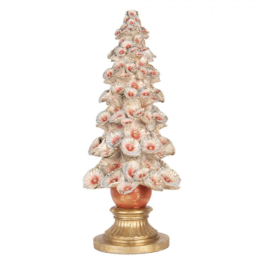 Christmas Decoration Figurine Christmas Tree ? 29x69 Cm White Plastic - ? 29*69 cm