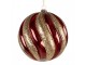Christmas Bauble ? 20x20 Cm Red Glass - ? 20*20 cm Clayre & Eef