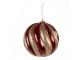 Christmas Bauble ? 20x20 Cm Red Glass - ? 20*20 cm Clayre & Eef