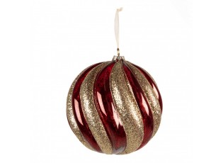 Christmas Bauble ? 20x20 Cm Red Glass - ? 20*20 cm