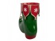 Christmas Decoration Figurine Boots 39x16x31 Cm Green Metal - 39*16*31 cm Clayre & Eef