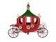 Christmas Decoration Figurine 41x16x39 Cm Red Metal - 38*16*33 cm Clayre & Eef