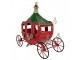 Christmas Decoration Figurine 41x16x39 Cm Red Metal - 38*16*33 cm Clayre & Eef