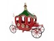 Christmas Decoration Figurine 41x16x39 Cm Red Metal - 38*16*33 cm Clayre & Eef
