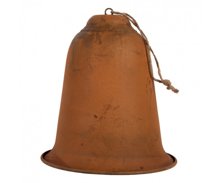 Rustikální rezavý zvonek Bell Rust M - Ø 15*17 cm Clayre & Eef