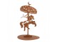 Rustikální rezavá dekorace koník Horse Rust - Ø 14*22 cm Clayre & Eef