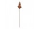 Rustikální rezavý zápich stromek Christmas Tree Rust - 6*1*34 cm Clayre & Eef