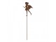 Rustikální rezavý zápich zahradní víla Fairy Rust - 9*1*42 cm Clayre & Eef