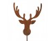 Rustikální rezavý zápich jelen Deer Rust - 9*1*29 cm Clayre & Eef