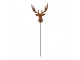 Rustikální rezavý zápich jelen Deer Rust - 9*1*29 cm Clayre & Eef