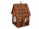 Decorative Figurine House 12x12x18 Cm Brown Metal - 12*12*18 cm Clayre & Eef