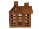 Decorative Figurine House 17x9x22 Cm Brown Metal - 11*19*21 cm Clayre & Eef
