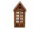 Decorative Figurine House 5x6x12 Cm Brown Metal - 5*6*12 cm Clayre & Eef