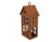 Decorative Figurine House 7x8x15 Cm Brown Metal - 7*8*15 cm Clayre & Eef